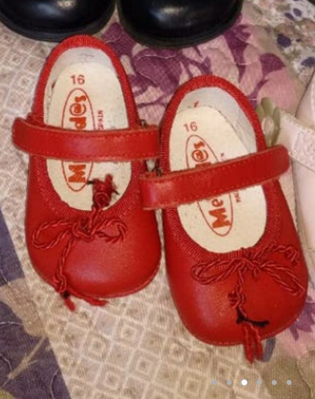 vestido bebé 6 meses y zapatos.