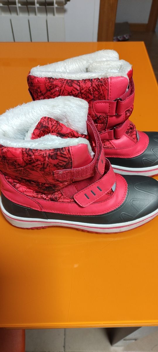 botas nieve niña
