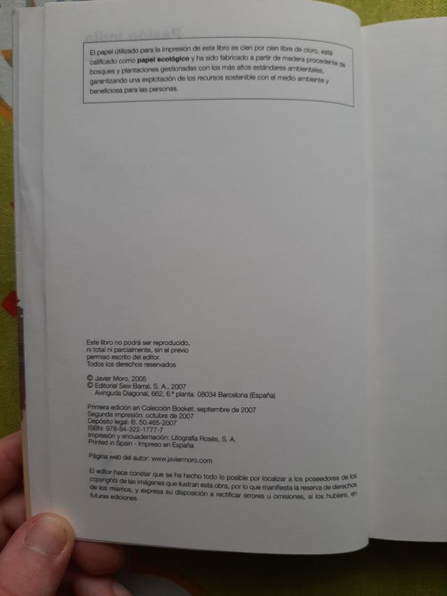 LIBRO PASION TURCA , JAVIER MORO