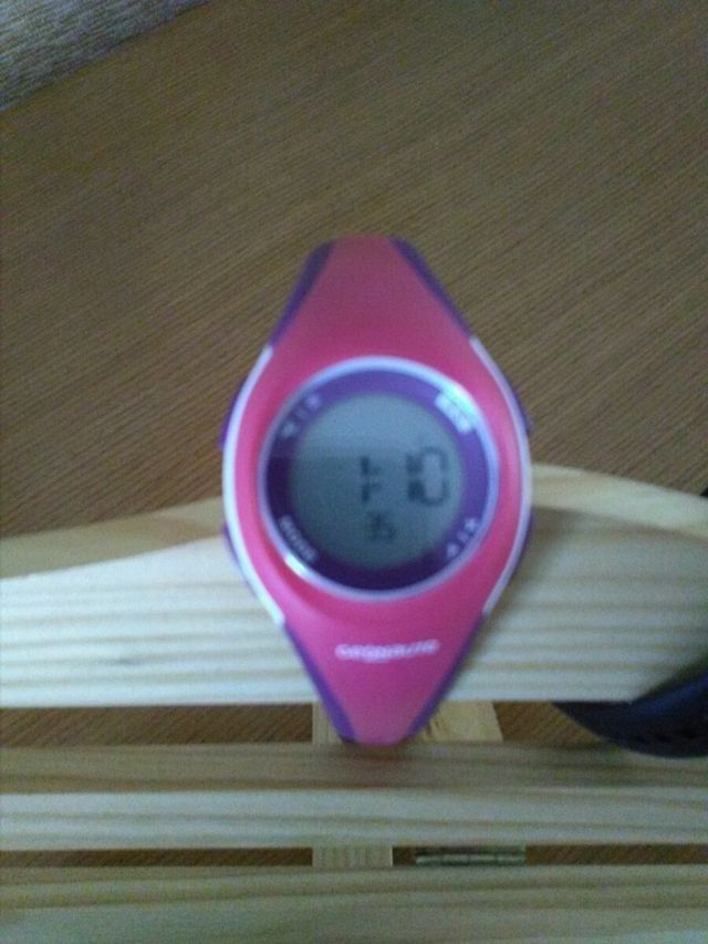 Reloj de pulsera  rosa_lila y Negro