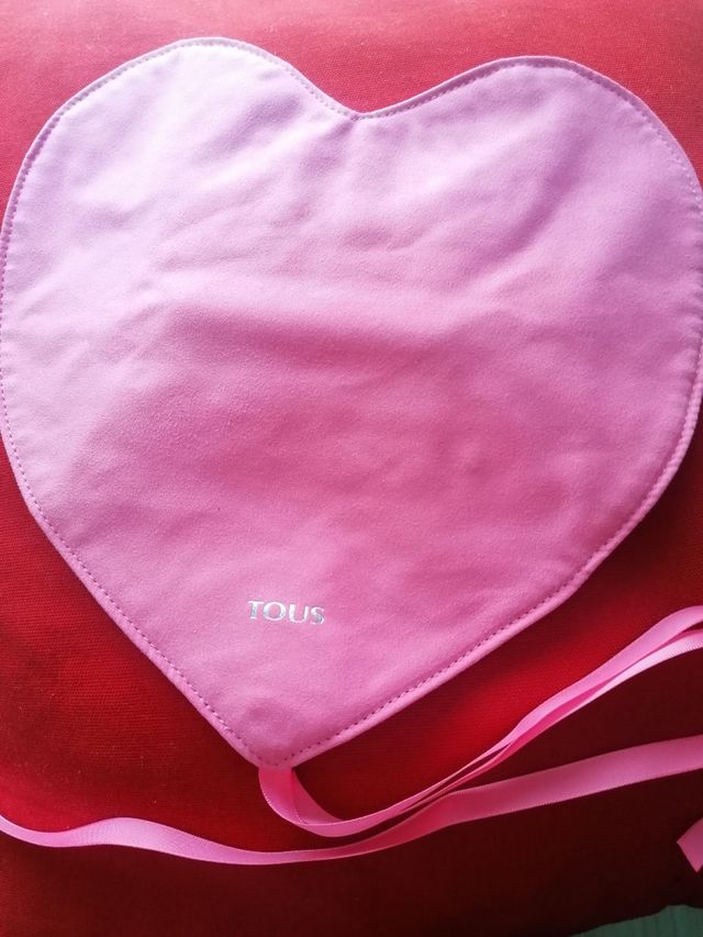 Joyero de viaje rosa de Tous