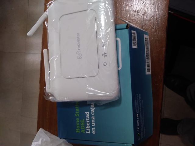 Routers nuevos en la caja