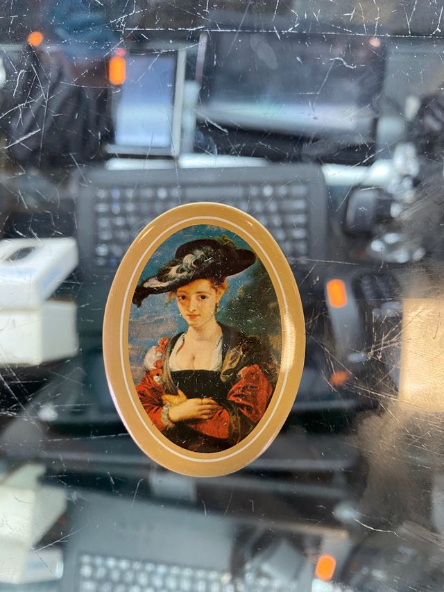 Pastilleros vintage ovalados 