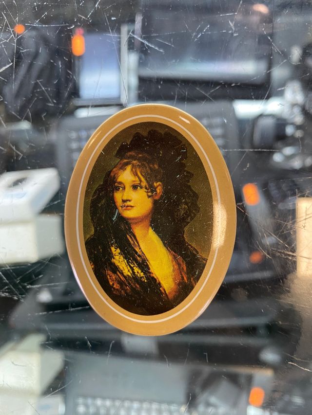 Pastilleros vintage ovalados 