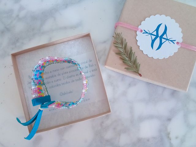 Brazalete pulsera de cuentas de cristal Toho B3