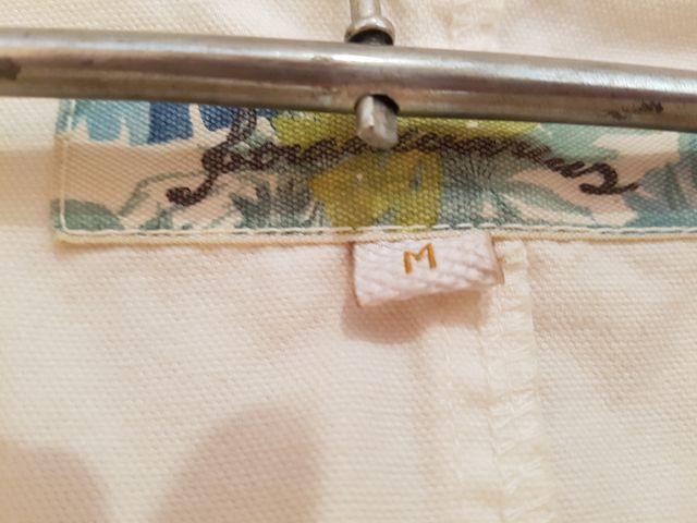 Chaqueta vaquera blanca S