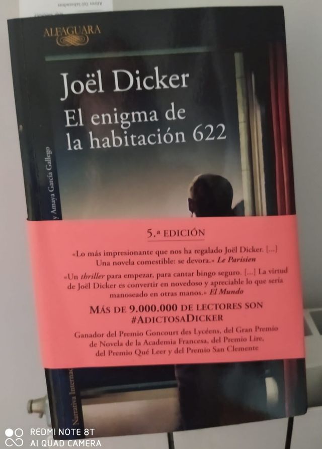 Joël Dicker "El enigma de la habitación 662"