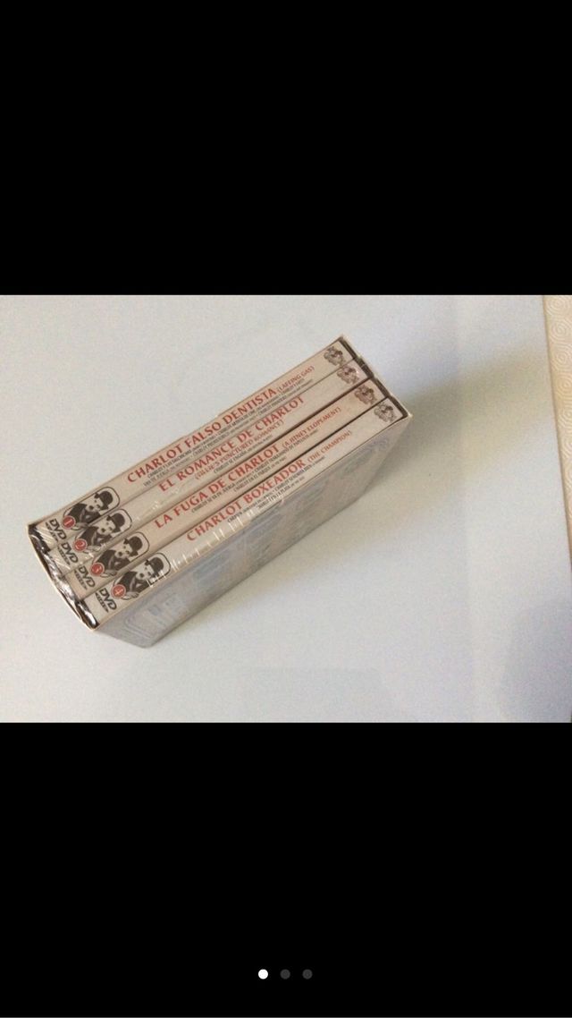 Chaplin 4 DVDs películas nuevas