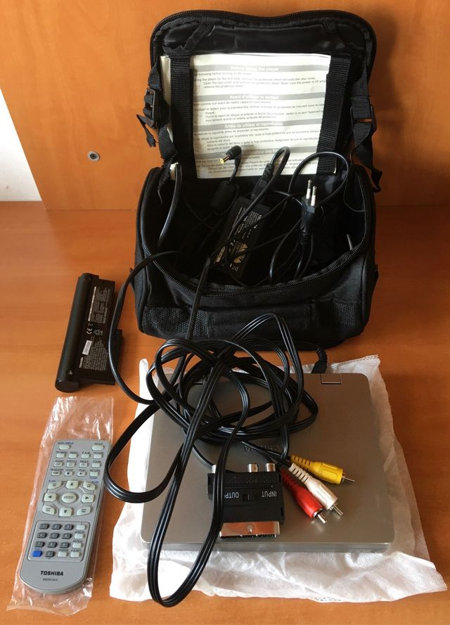 Reproductor DVD Portátil Toshiba SD-P1712SE