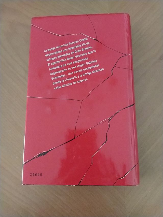 Cristal Rojo.Claire Francis.