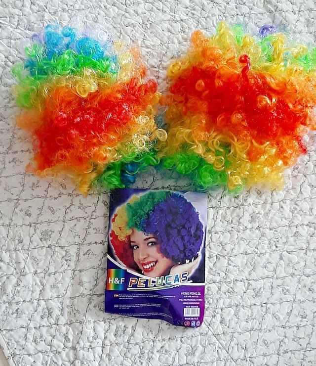 pelucas de payaso