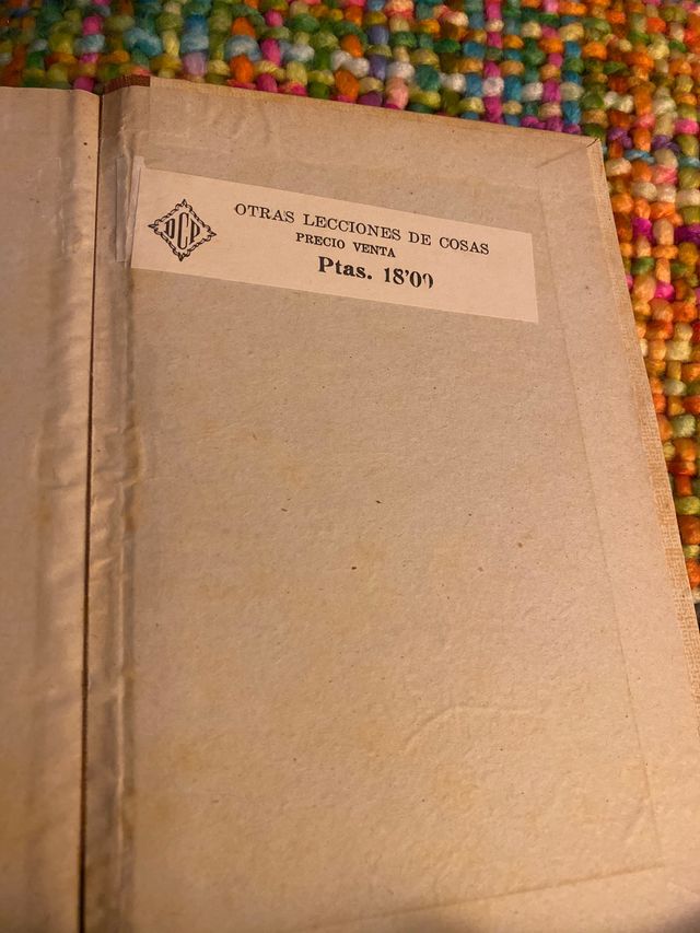 Otras lecciones de cosas-Lecturas Científicas 