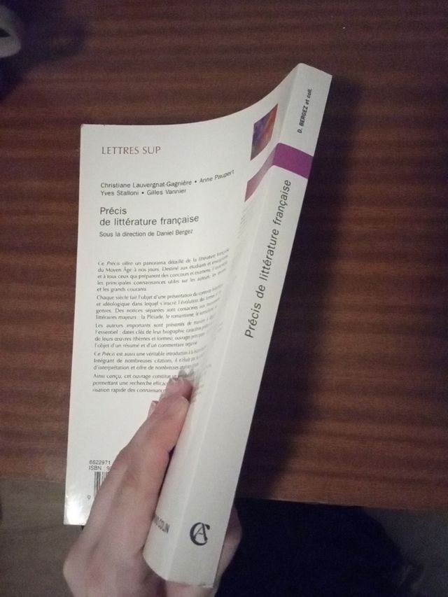 précis de littérature française