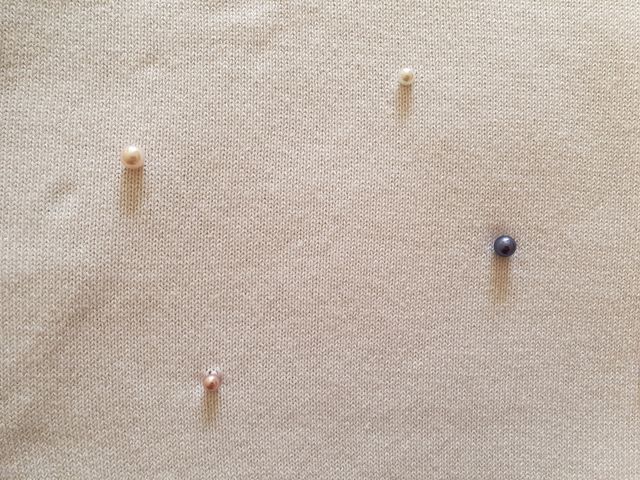 Jersey manga 3/4 con perlitas