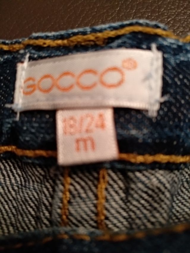 pantalón vaquero niño Gocco talla 18-24 meses