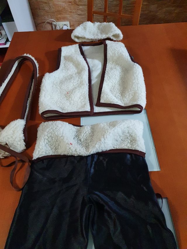 disfraz pastor de 4 a 6 años