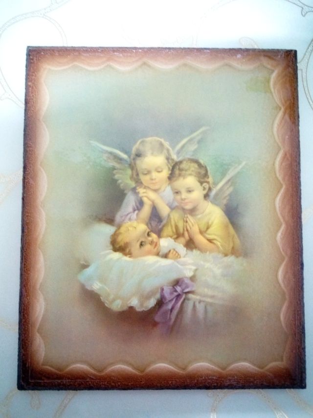Cuadro Angel De La Guarda Bebe Nuevo Precioso De Segunda Mano Por 55 En Bilbao En Wallapop Cuadro Angel De La Guarda Bebe Nuevo Precioso De Segunda Mano Por 55 En Bilbao En Wallapop