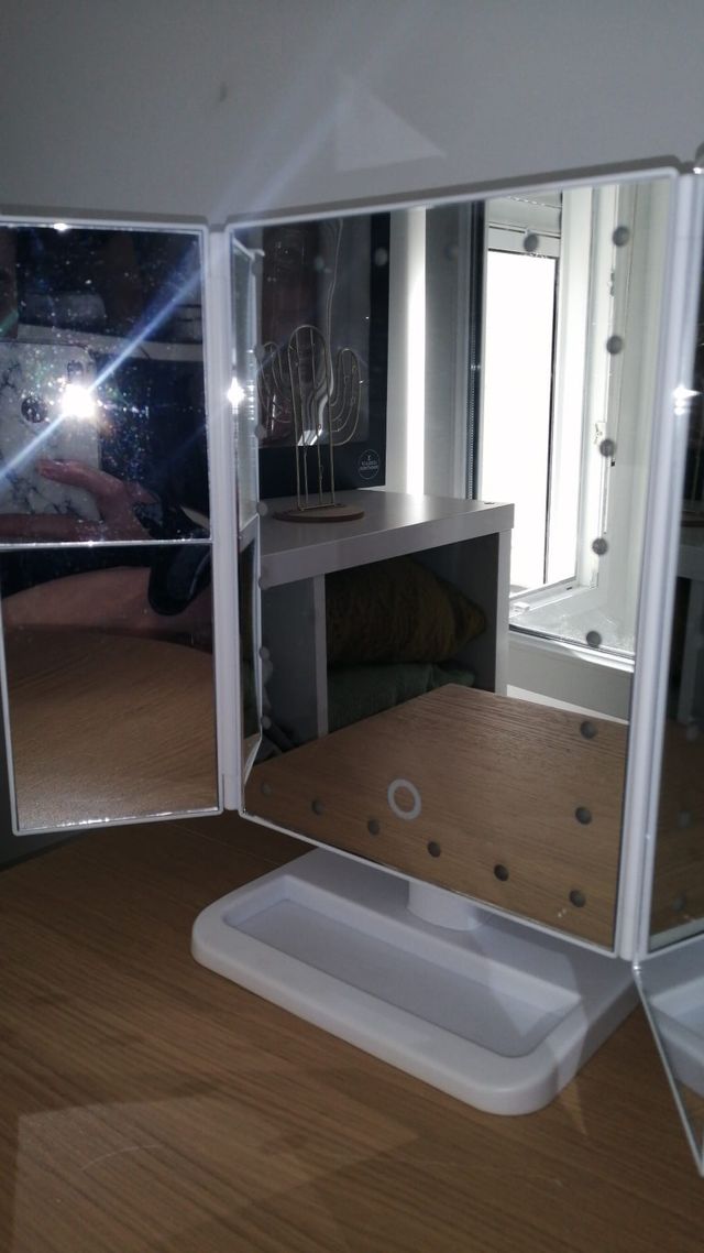 Espejo para maquillaje con luz"ocasión "