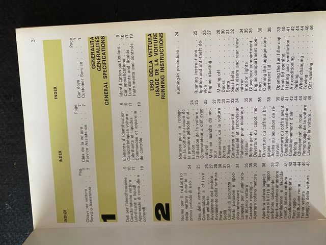 Manual de uso Dino 308GT4