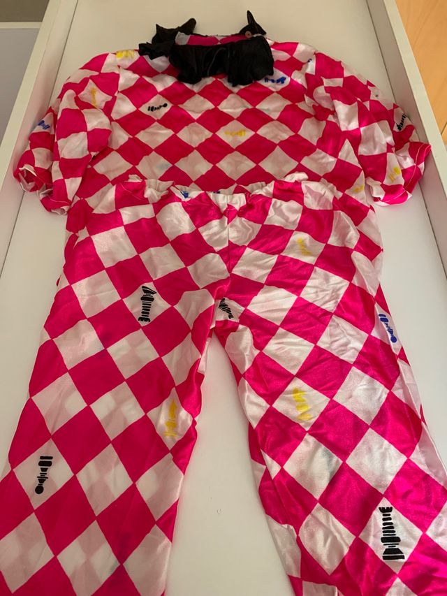 Disfraz arlequin niña