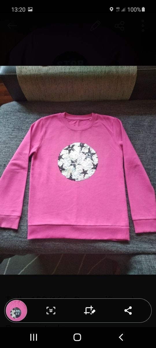 2 sudaderas niña, 11 o 12 años aprox.
