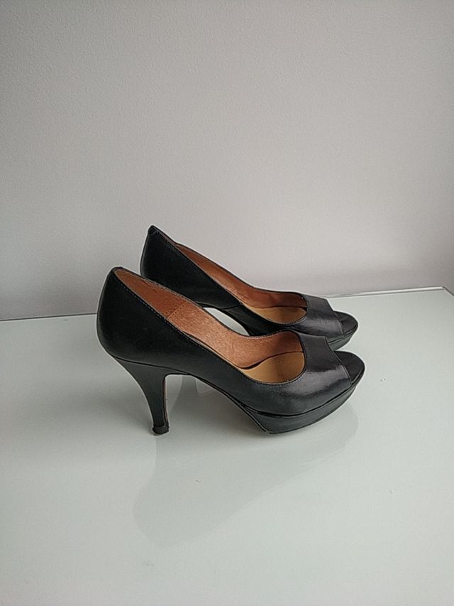 zapatos piel negros