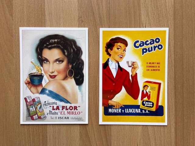 14 postales publicidad
