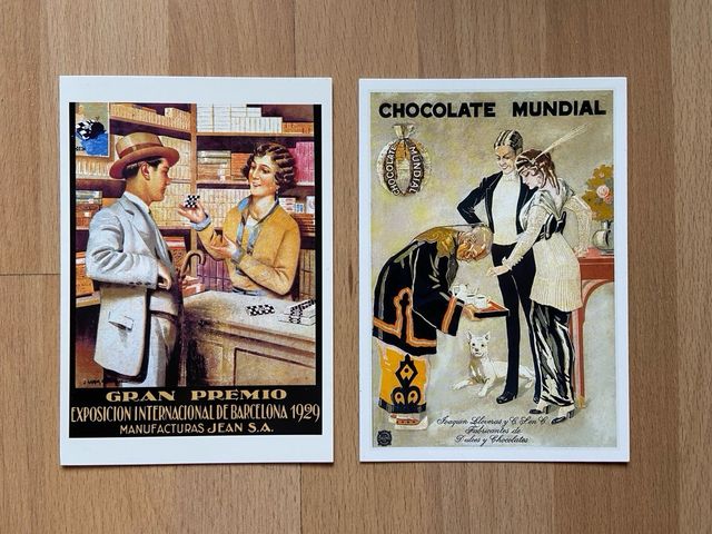 14 postales publicidad