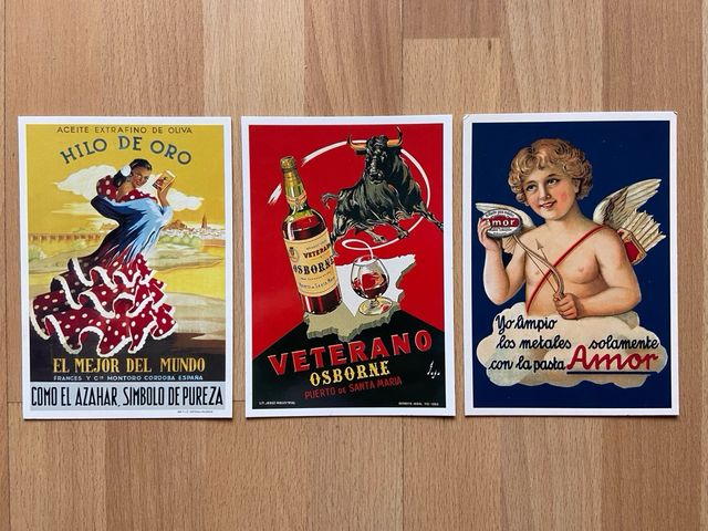 14 postales publicidad