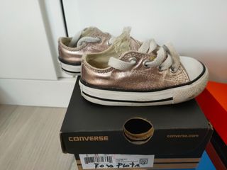 Converse metalizadas de segunda mano en WALLAPOP