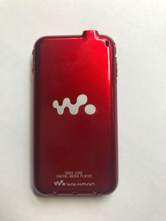 Reproductor MP3 Sony Walkman Rojo