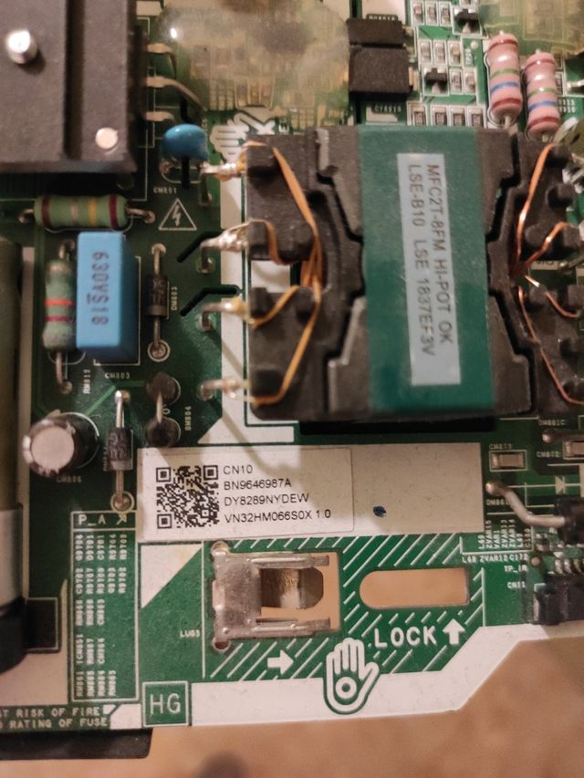 Placa main+circuito led