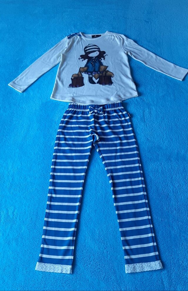 Pijama Santoro Nuevo. Gorjuss Talla 5-6.