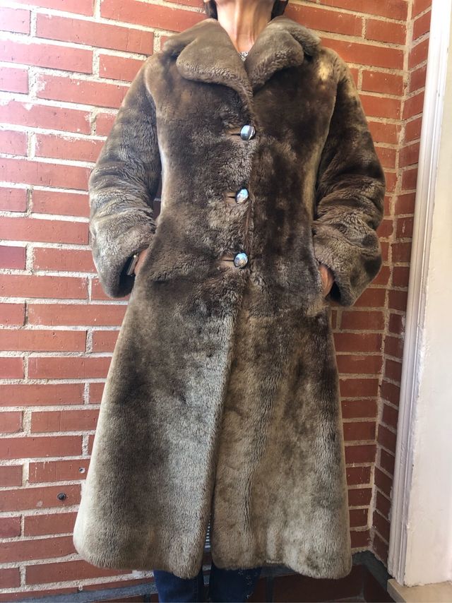 Abrigo muton talla 36-38