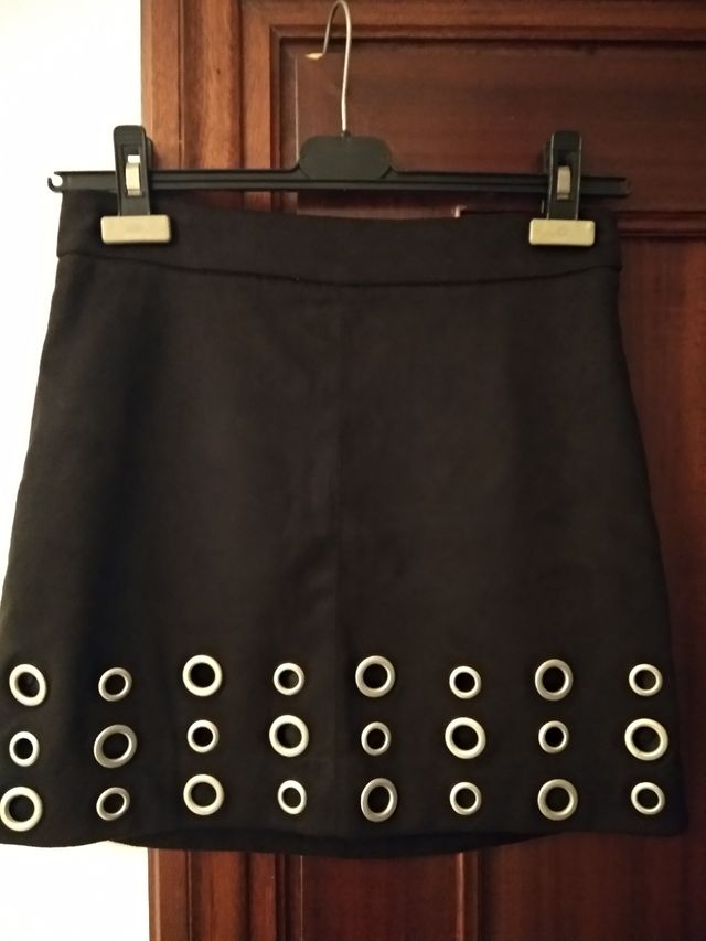 falda Stradivarius talla 34