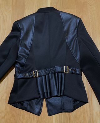 Chaqueta\\/cazadora\\/biker negra.Talla 38\\/S. OSLEY de segunda mano por 28  EUR en Santo Domingo de la Calzada en WALLAPOP