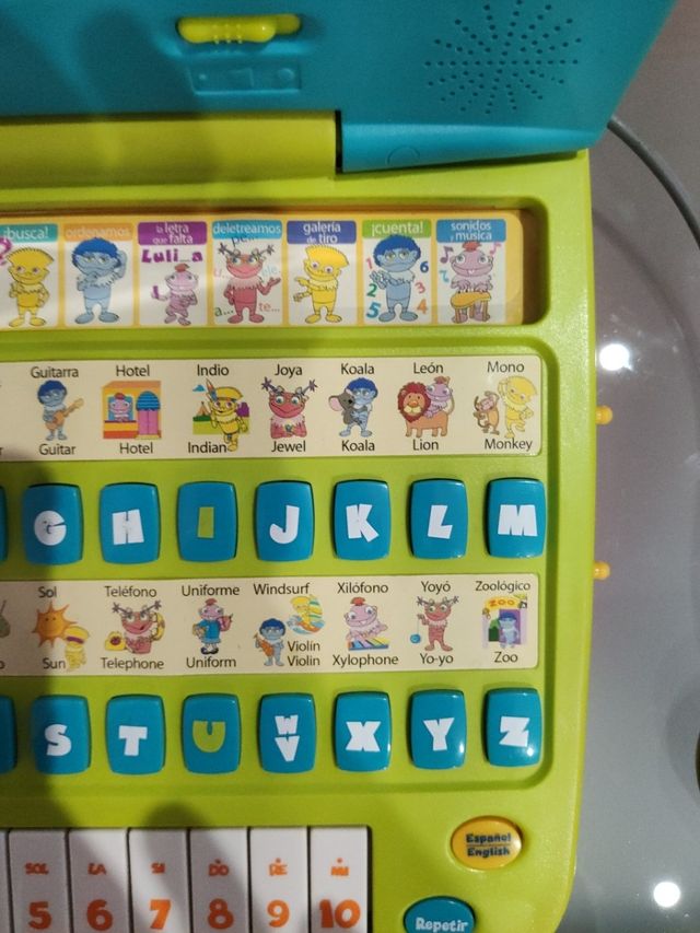 Ordenador infantil Los Lunnis