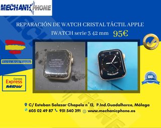 Reparar Cristal Táctil Reloj Apple Watch 3 rota en Vélez-Málaga en WALLAPOP