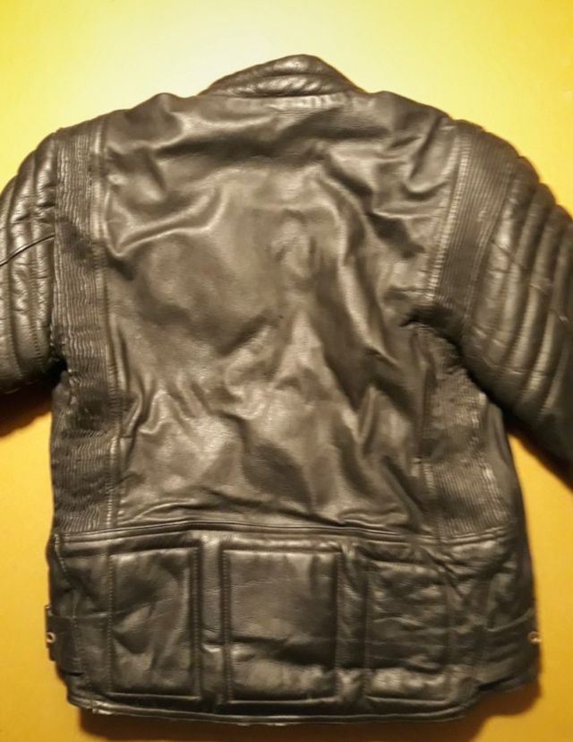 Cazadora moto vintage