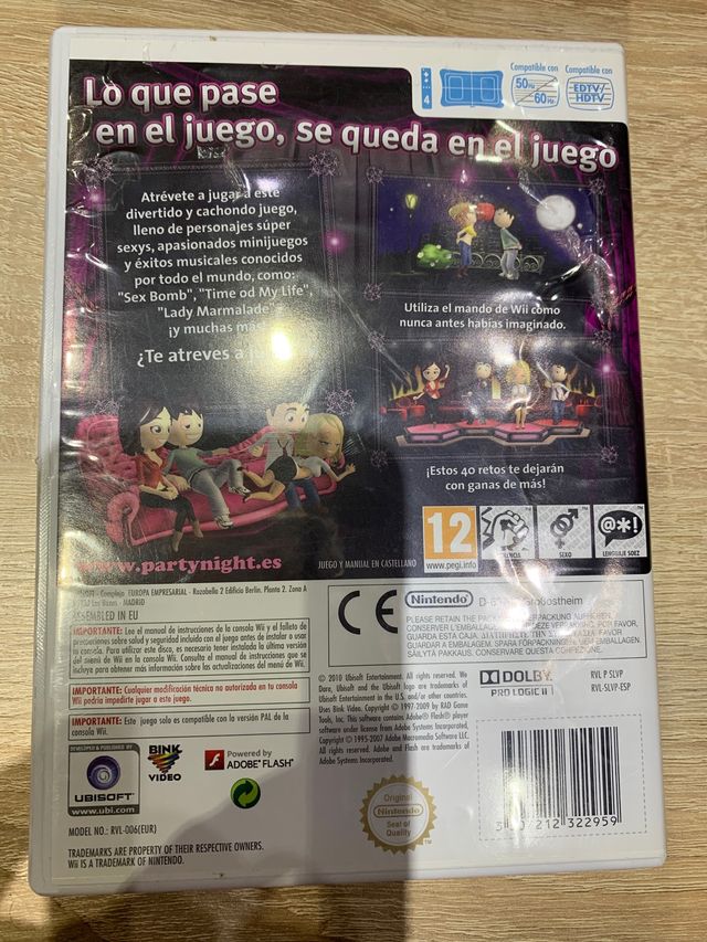 Juego Wii Party Night