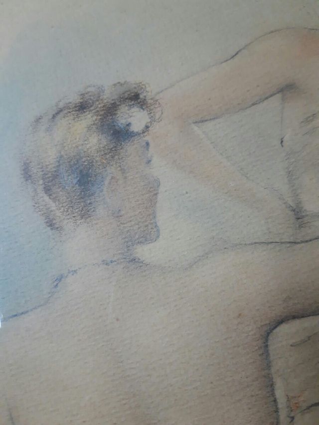 Dibujo pastel Fernando Cabedo Torrents (1907-1988)
