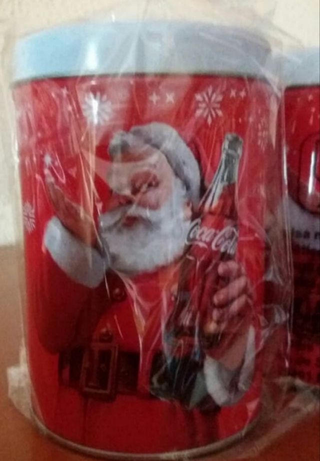 TANICHE METALLICHE COCACOLA