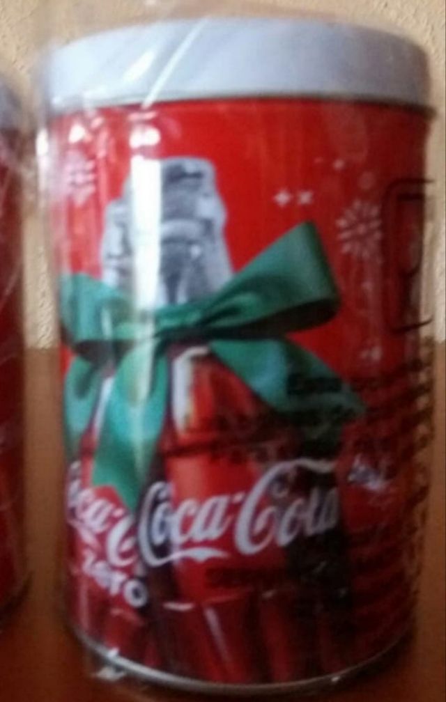 TANICHE METALLICHE COCACOLA