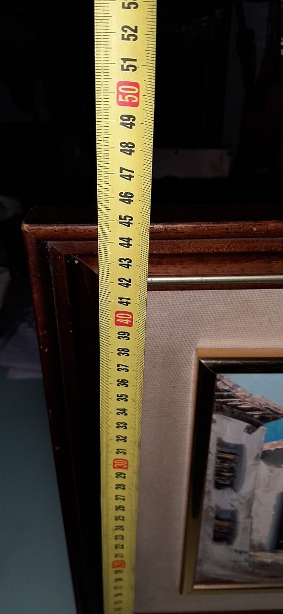 CUADRO AL ÓLEO FIRMADO POR EL AUTOR