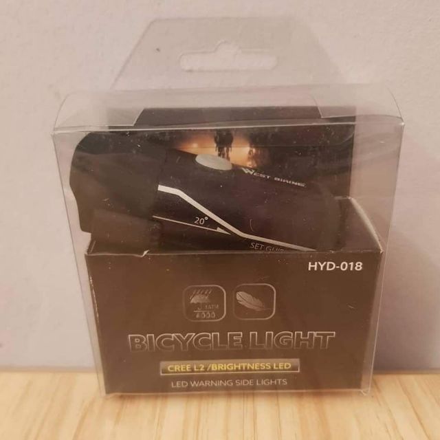 Potente LED delantero para bicicleta 350 Lúmenes.