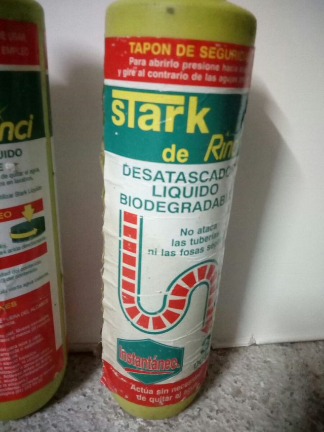 Desatascador biodegradable 3 Botes