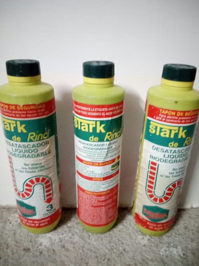 Desatascador biodegradable 3 Botes