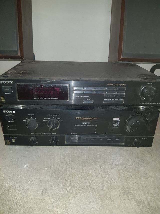 Altavoces Sony de 3 vías pareja : SS-A 307 80W rms