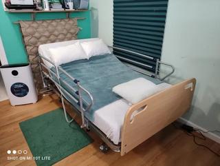 Cama electrica elevable de 105