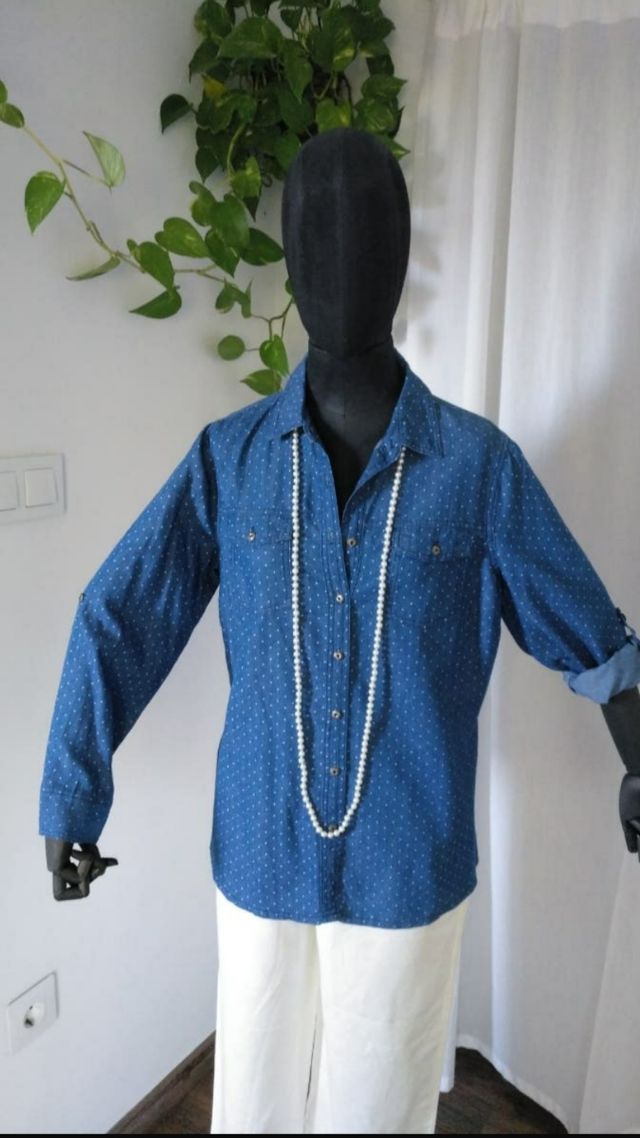 CAMISA SOFT ESTILO DENIM T.46